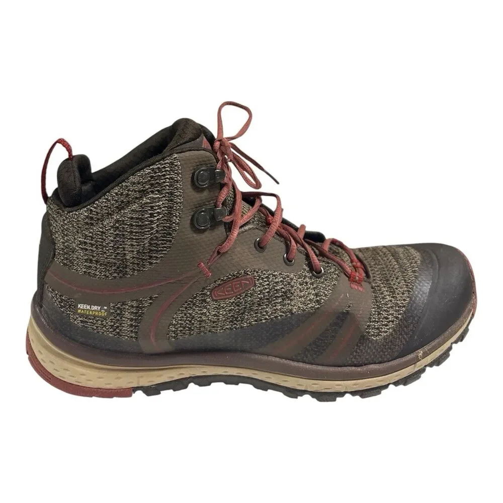KEEN Terradora Mid Women’s SZ 9.5 Hiking Boots 1017687 Waterproof Outdoors Climb